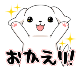 Momoko is Maltese. sticker #10421946