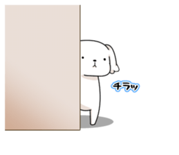 Momoko is Maltese. sticker #10421952
