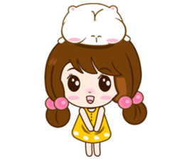 Opal girl(EN) sticker #10422080