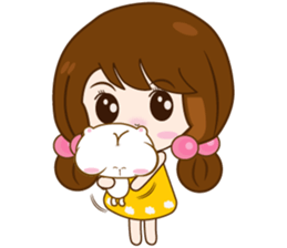 Opal girl(EN) sticker #10422082