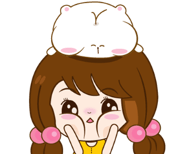 Opal girl(EN) sticker #10422084