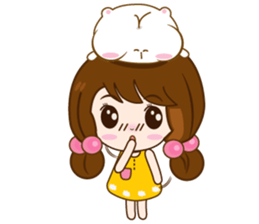 Opal girl(EN) sticker #10422088