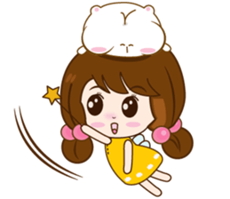 Opal girl(EN) sticker #10422089