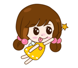 Opal girl(EN) sticker #10422091