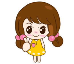 Opal girl(EN) sticker #10422100