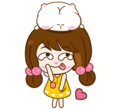 Opal girl(EN) sticker #10422104