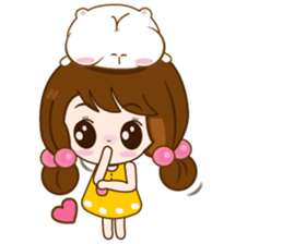 Opal girl(EN) sticker #10422107