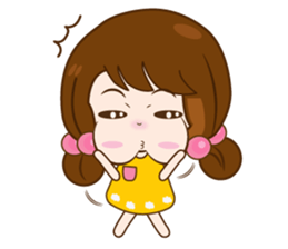 Opal girl(EN) sticker #10422113