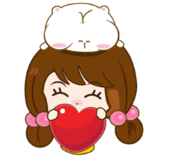 Opal girl(EN) sticker #10422116