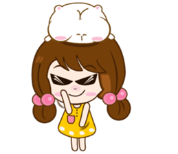 Opal girl(EN) sticker #10422117