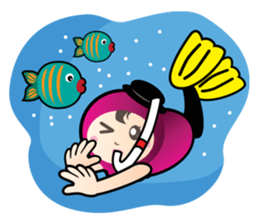 summer hoilday sticker #10422525