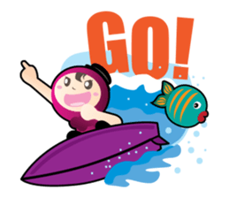 summer hoilday sticker #10422527