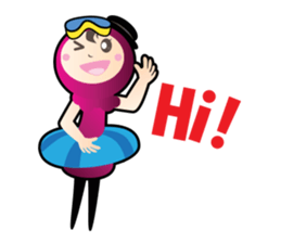 summer hoilday sticker #10422529