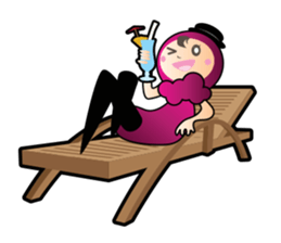 summer hoilday sticker #10422537