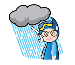 summer hoilday sticker #10422541