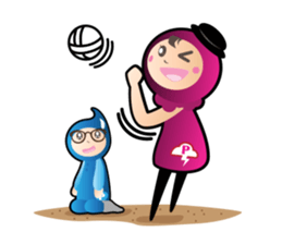 summer hoilday sticker #10422553