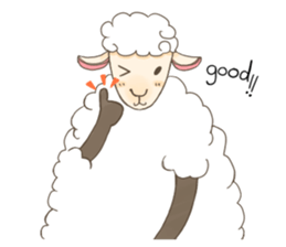 Fufu:The sheep (ENG version) sticker #10422760