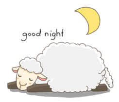 Fufu:The sheep (ENG version) sticker #10422761