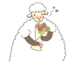 Fufu:The sheep (ENG version) sticker #10422763