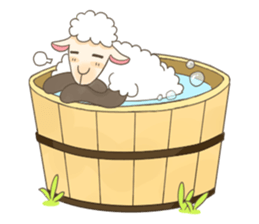 Fufu:The sheep (ENG version) sticker #10422765