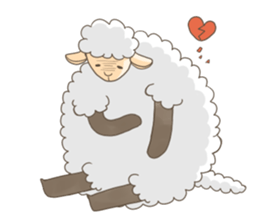 Fufu:The sheep (ENG version) sticker #10422766