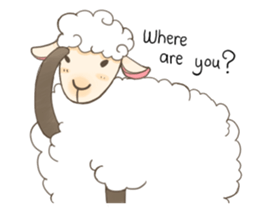 Fufu:The sheep (ENG version) sticker #10422768