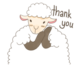 Fufu:The sheep (ENG version) sticker #10422769