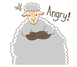 Fufu:The sheep (ENG version) sticker #10422771