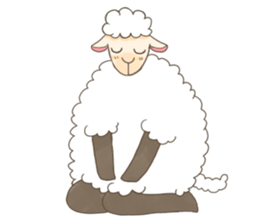 Fufu:The sheep (ENG version) sticker #10422773