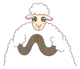 Fufu:The sheep (ENG version) sticker #10422776
