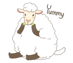 Fufu:The sheep (ENG version) sticker #10422777