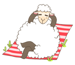 Fufu:The sheep (ENG version) sticker #10422778