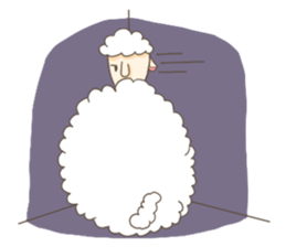 Fufu:The sheep (ENG version) sticker #10422781