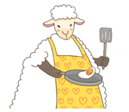 Fufu:The sheep (ENG version) sticker #10422788