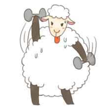 Fufu:The sheep (ENG version) sticker #10422789