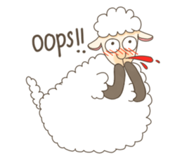Fufu:The sheep (ENG version) sticker #10422796