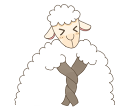 Fufu:The sheep (ENG version) sticker #10422799