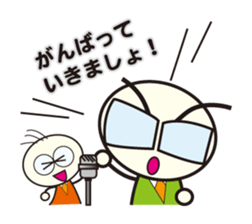 MARUSUKE,& MARUO comic act toque sticker #10422802