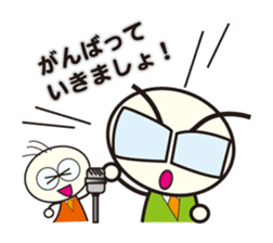 MARUSUKE,& MARUO comic act toque sticker #10422802