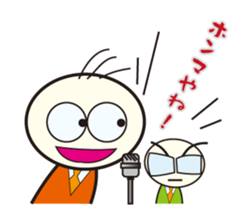 MARUSUKE,& MARUO comic act toque sticker #10422803