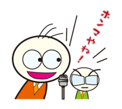 MARUSUKE,& MARUO comic act toque sticker #10422803