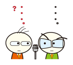 MARUSUKE,& MARUO comic act toque sticker #10422808