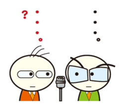 MARUSUKE,& MARUO comic act toque sticker #10422808