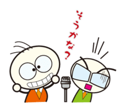 MARUSUKE,& MARUO comic act toque sticker #10422810