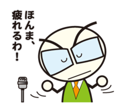 MARUSUKE,& MARUO comic act toque sticker #10422821