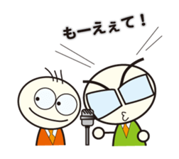 MARUSUKE,& MARUO comic act toque sticker #10422825