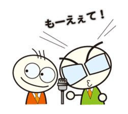 MARUSUKE,& MARUO comic act toque sticker #10422825