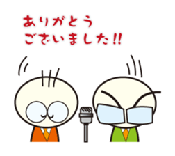 MARUSUKE,& MARUO comic act toque sticker #10422828