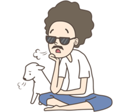 Oh man !! sticker #10422909