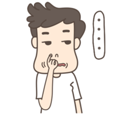 Oh man !! sticker #10422914